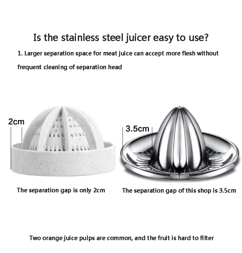 Stainless Steel Citrus Juicer