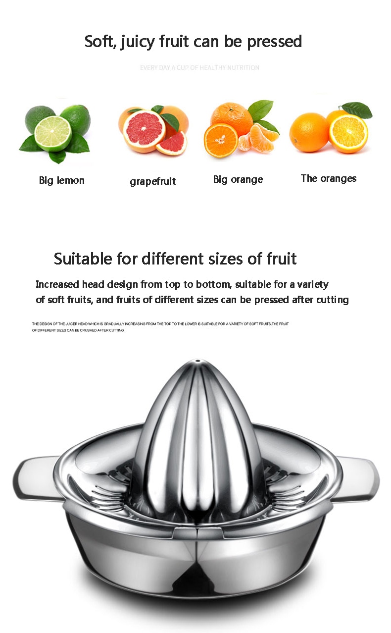 Stainless Steel Citrus Juicer