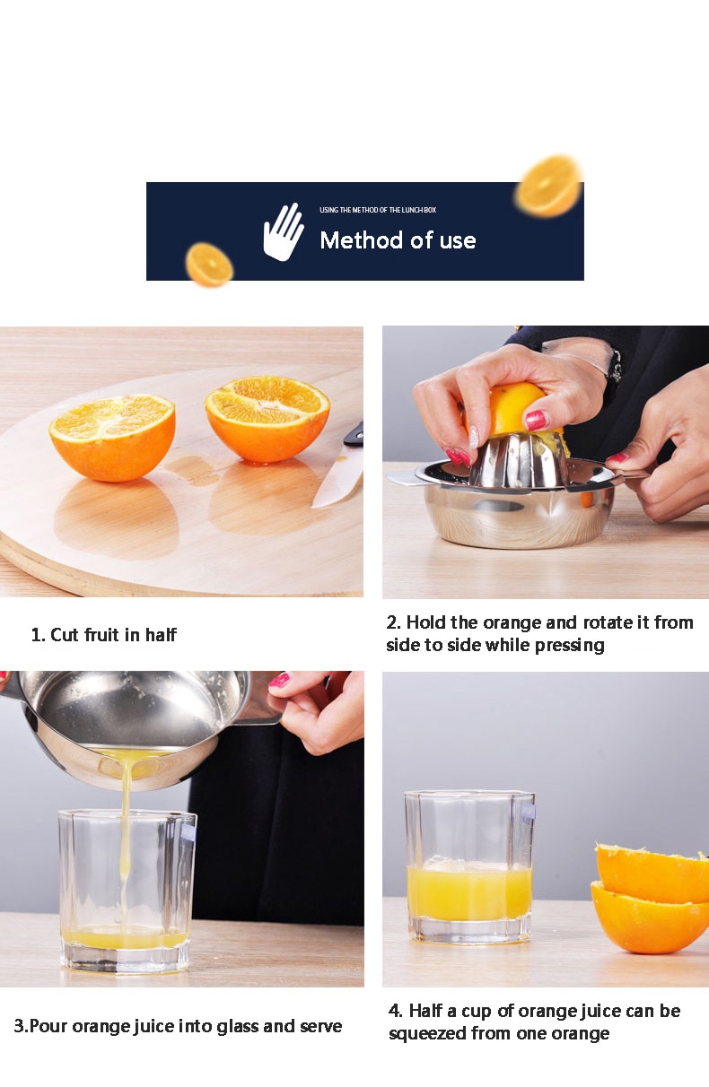 Stainless Steel Citrus Juicer