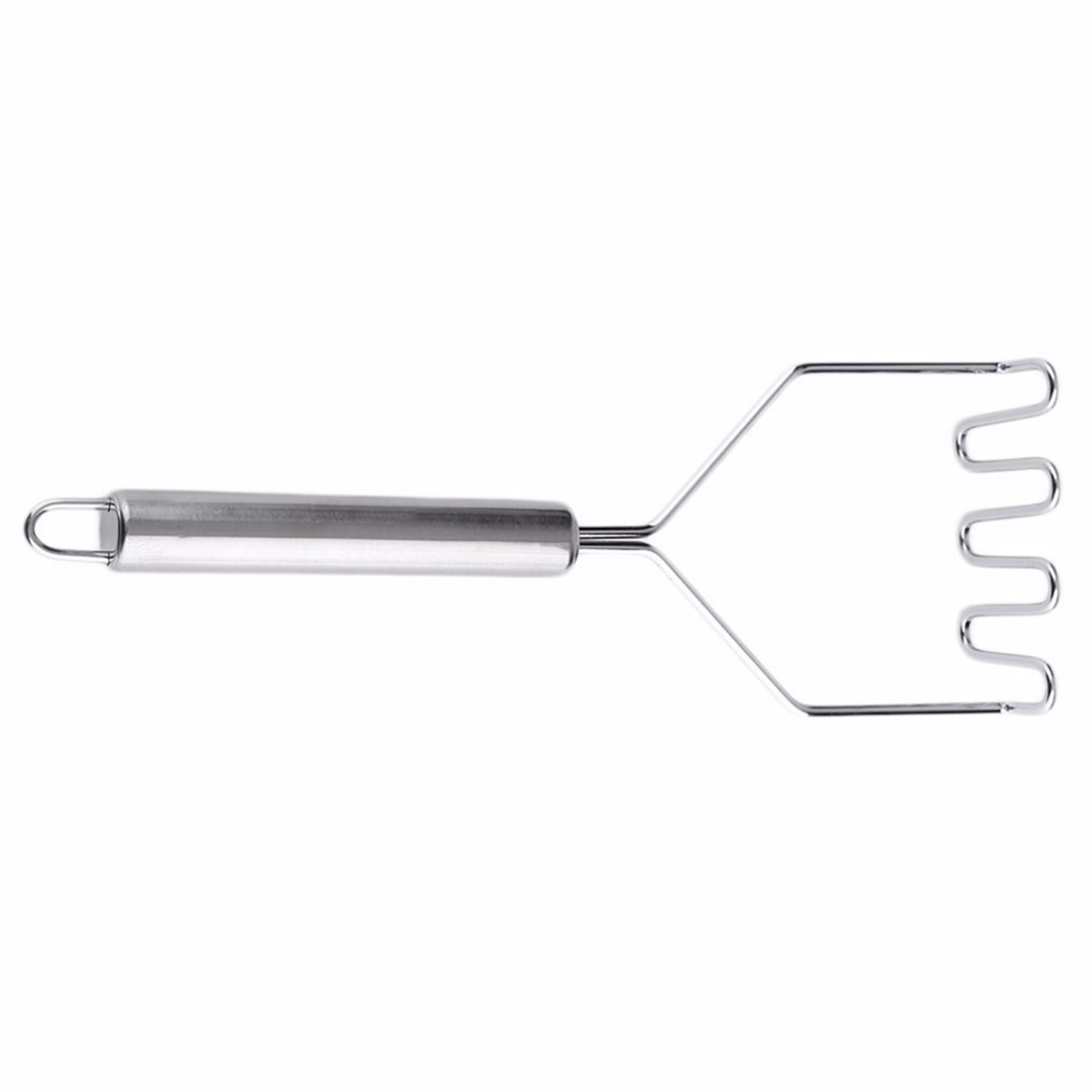 One Hand Stainless Steel Wave Vegetable Masher