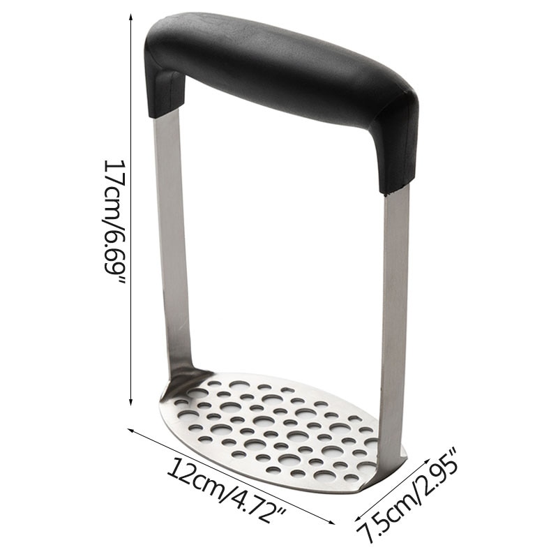 Stainless Steel Potato Masher with Handle