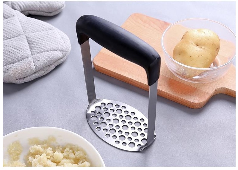 Stainless Steel Potato Masher with Handle