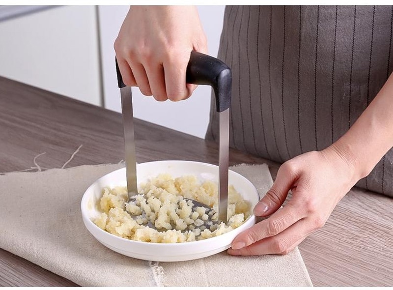 Stainless Steel Potato Masher with Handle