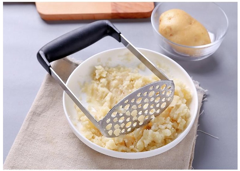 Stainless Steel Potato Masher with Handle