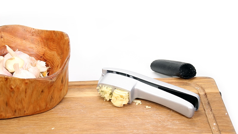 Stainless Steel Garlic Press