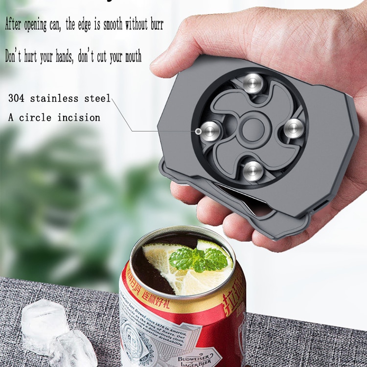 Kitchen outdoor picnic Bar PartyCan opener portable bottle opener seamless screw cap can opener artifact