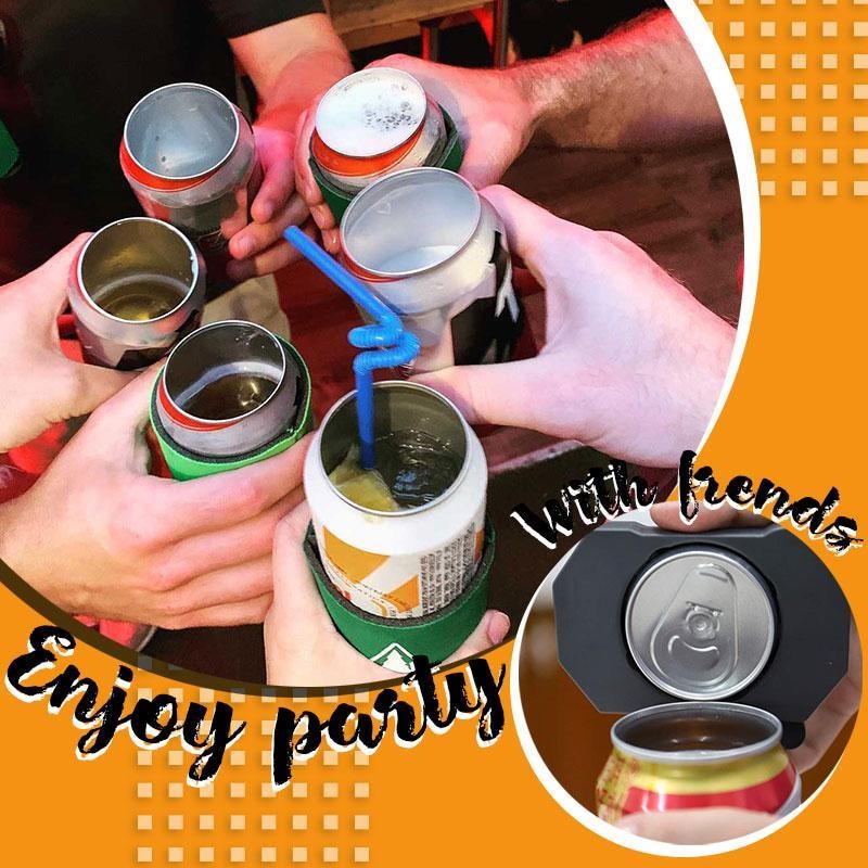 Kitchen outdoor picnic Bar PartyCan opener portable bottle opener seamless screw cap can opener artifact