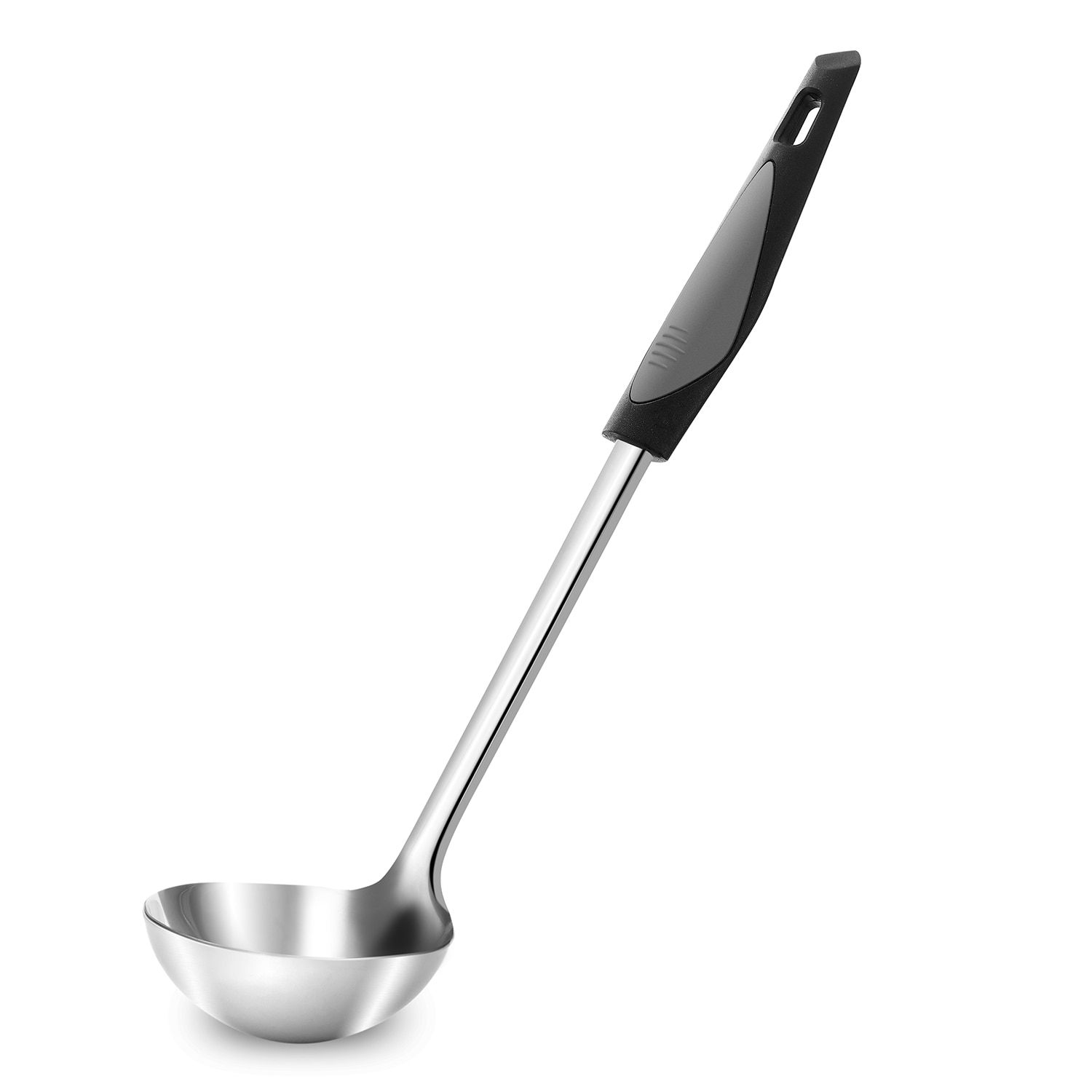 Large Stainless Steel Ladle with Grip